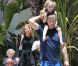 Marcia Cross : Partie de basket avec son mari et les adorables Eden et Savannah