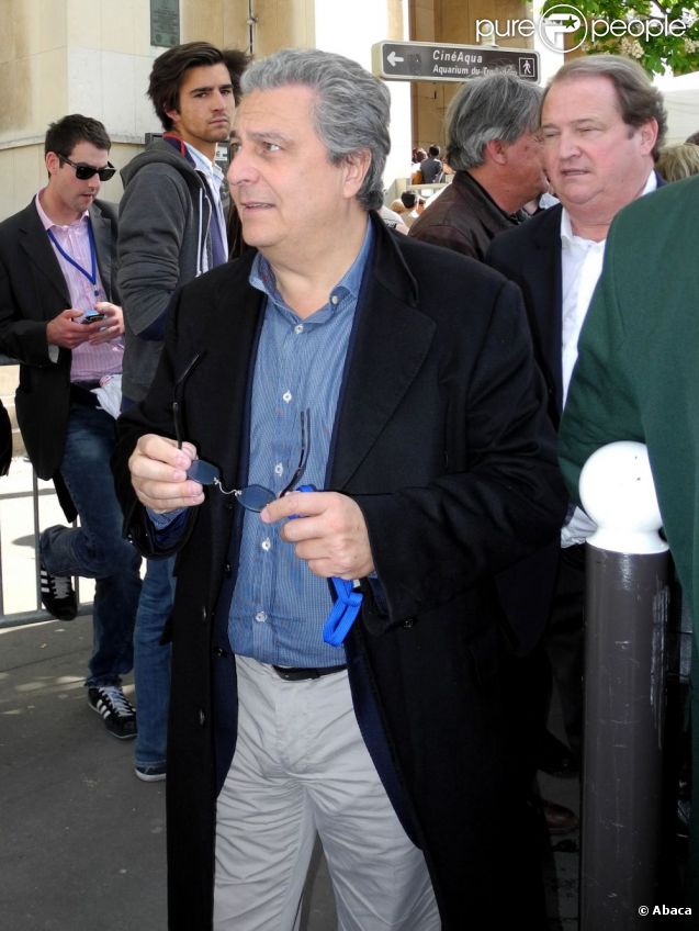 Christian Clavier à Paris, le 1er mai 2012.