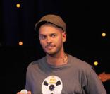 M. Pokora lors du 20e Open du Coeur