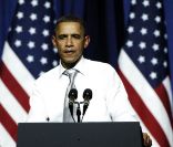 Barack Obama en août 2011 à Chicago