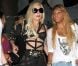 Lady Gaga et une amie à la sortie d'un restaurant de Beverly Hills, le 10 juillet 2012.