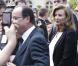 Valérie Trierweiler : Bain de foule avec le président aux jardins de l'Elysée
