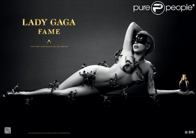 Lady Gaga photographiée nue par Steven Klein pour son parfum, Fame.