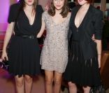 Rumer, Scout et Tallulah, filles de Bruce Willis et Demi Moore, en 2008 à Los Angeles.