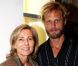 Claire Chazal et Arnaud Lemaire en février 2012 à Paris
