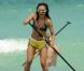 Karina Smirnoff fait admirer sa technique et sa plastique à South Beach en Floride le 20 juillet 2012