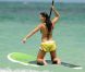 Karina Smirnoff fait admirer sa technique et sa plastique à South Beach en Floride le 20 juillet 2012