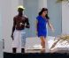 Mario Balotelli avec une charmante créature le 11 juillet 2012 à Ibiza