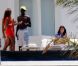 Mario Balotelli en charmante compagnie le 11 juillet 2012 à Ibiza
