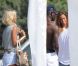 Mario Balotelli en charmante compagnie le 11 juillet 2012 à Ibiza