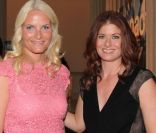 Debra Messing et la princesse Mette-Marit, tandem de charme à Washington