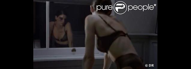 Liberty Ross dans une campagne pour la marque de lingerie Damaris