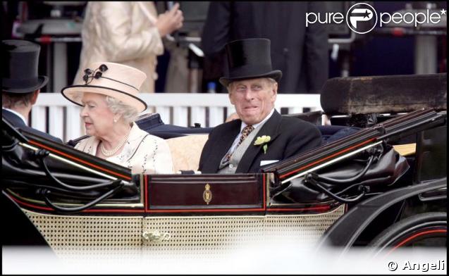 La Reine Elizabeth II et le Duc d'Edimbourg