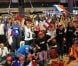 Teddy Riner, le 3 août 2012 au Club France après sa victoire exceptionnelle en finale des Jeux olympiques de Londres