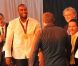 Teddy Riner, le 3 août 2012 au Club France après sa victoire exceptionnelle en finale des Jeux olympiques de Londres