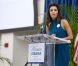 Eva Longoria préside le Summit for Women Vote 2012, à Miami le 4 août 2012