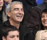 Raymond Domenech et Estelle Denis