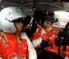 Philippe Bugalski avait causé des sensations très fortes à quelques footballeurs de l'équipe de France de football, comme ici Mathieu Valbuena, venus au printemps 2012 tester avec lui la Citroën DS3 WRC.