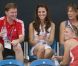 Kate Middleton le 10 août 2012 devant la petite finale de hockey : la duchesse de Cambridge a explosé de joie pour la médaille de bronze décrochée par les hockeyeuses britanniques face à la Nouvelle-Zélande.