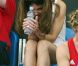 Kate Middleton le 10 août 2012 devant la petite finale de hockey : la duchesse de Cambridge a explosé de joie pour la médaille de bronze décrochée par les hockeyeuses britanniques face à la Nouvelle-Zélande.