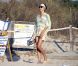  Boris Becker, sa femme Lilly Kerssenberg et leur fils Amadeus en vacances en famille à Formentera le 13 août 2012 