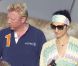  Boris Becker, sa femme Lilly Kerssenberg et leur fils Amadeus en vacances en famille à Formentera le 13 août 2012 