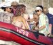  Promenade en bateau à Formentera pour Boris Becker, sa femme Lilly Kerssenberg et leur fils Amadeus le 13 août 2012 