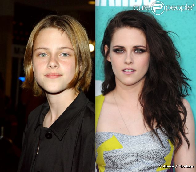 Kristen Stewart en 2002 à l'avant-première de  Panic Room , à 12 ans. Dix ans plus tard, la star est au coeur de la tempête.