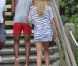 Doutzen Kroes à Miami avec son mari Sunnery James. Le 16 août 2012