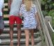 Doutzen Kroes à Miami avec son mari Sunnery James. Le 16 août 2012