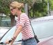 Doutzen Kroes à Miami profite d'une balade en solo le 16 août 2012