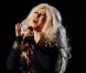 Christina Aguilera à Cardiff, le 8 octobre 2011.