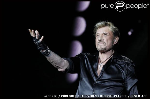 EXCLU : Johnny Hallyday en concert au Stade de France, juin 2012.