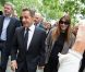 Carla Bruni et Nicolas Sarkozy à Paris, le 10 juin 2012.