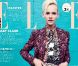 Ginta Lapina (Women Management) entièrement habillée en Miu Miu, fait la couverture du n° 3479 du magazine  Elle. 