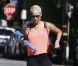 Amber Rose enceinte, à Los Angeles le 2 septembre 2012