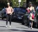Amber Rose enceinte, à Los Angeles le 2 septembre 2012