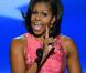 Michelle Obama super-héroïne de la Convention démocrate à Charlotte (Caroline du Nord), le 4 septembre 2012.