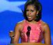 Michelle Obama super-héroïne de la Convention démocrate à Charlotte (Caroline du Nord), le 4 septembre 2012.