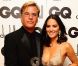 Olivia Munn avec l'Auteur de l'année Aaron Sorkin lors des GQ Men Of The Year Awards à la Royal Opera House. Londres, le 4 septembre 2012.