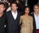 Dennis Quaid, Bradley Cooper, Zoe Saldana et Jeremy Irons lors de l'avant-première de The Word au AcrLight Cinemas de Los Angeles le 4 septembre 2012