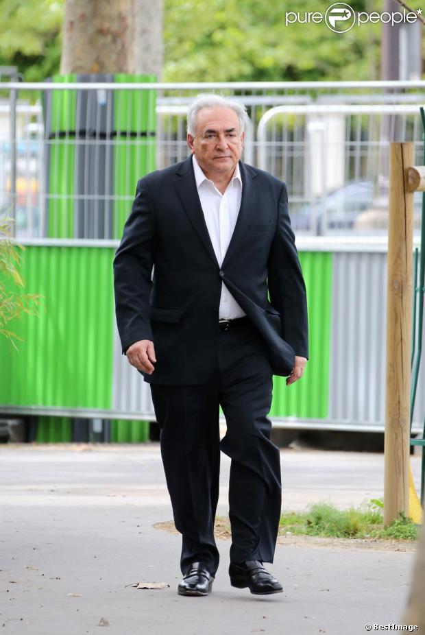 Dominique Strauss-Kahn à Paris, le 30 avril 2012.