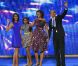 Barack Obama avec Michelle et leurs filles, le plus heureux des candidats