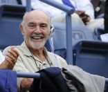 Sean Connery lors du quart de finale de l'US Open entre David Ferrer et Janko Tipsarevic à l'USTA Billie Jean King National Tennis Center le 6 septembre 2012