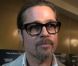 Brad Pitt s'exprime au micro de Yahoo.co.uk lors de la présentation de Cogan - Killing Them Softly à Londres le 6 septembre 2012