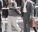 Brad Pitt le 4 août 2012 sur le tournage de The Counselor