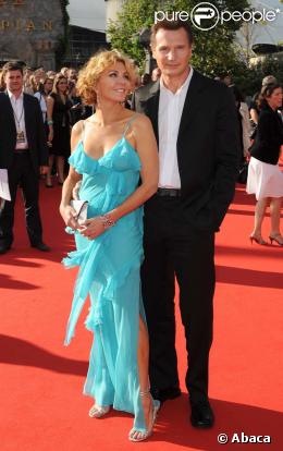 Liam Neeson et sa femme Natasha Richardson