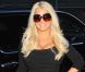 Jessica Simpson, compressée dans sa robe noire, signe une arrivée de star dans les studios de Good Morning America. New York, le 10 septembre 2012.