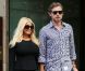 Jessica Simpson et son fiancé Eric Johnson quitte le Cafe Fiorello à New York City. Le 10 septembre 2012.