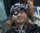 Francis Lalanne, pirate habité et supporter de l'équipe de France (12 septembre 2012 à Saint-Denis au Stade de France)